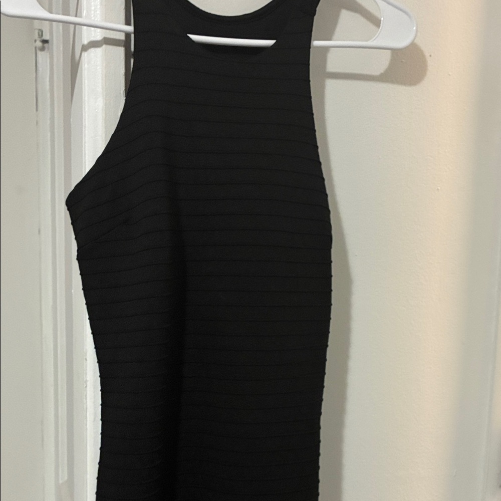 Elegant Black Sleeveless Dress